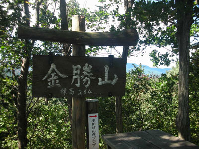 埼玉ハイキング　金勝山・官ノ倉山コース